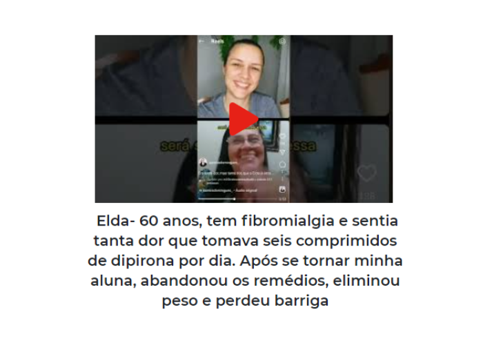 Neigme- 50 anos, artrose no joelho. Fez academia e caminhada por anos, sem resultado. Com o meu método, emagreceu 11kg e diminuiu 18cm de abdômen, sem dor (4)